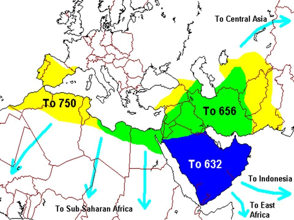 Expansion out of Arabia