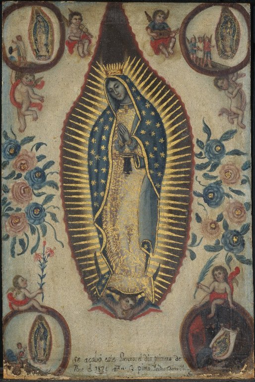  Isidro Escamilla's painting, _Virgin of Guadalupe_